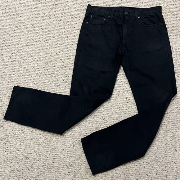 Men's American Eagle Outfitters AE Black Cotton Jeans Pants 32"x34" - Picture 2 of 7